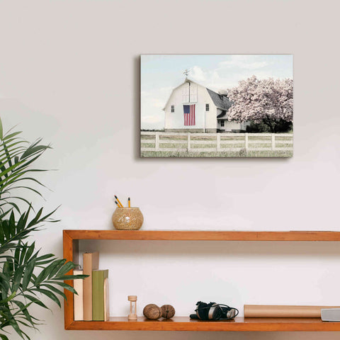 Image of 'Brownsville Patriot' by Lori Deiter, Canvas Wall Art,18 x 12