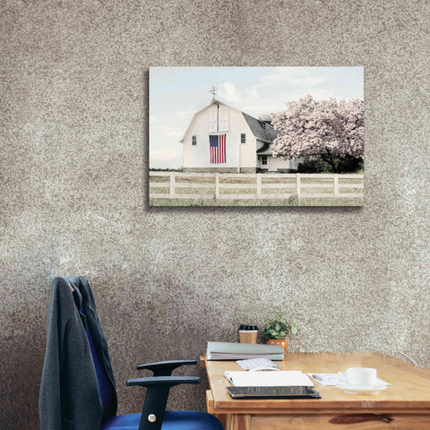 Image of 'Brownsville Patriot' by Lori Deiter, Canvas Wall Art,40 x 26