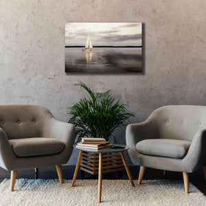 'Sail Away Sailboat' by Lori Deiter, Canvas Wall Art,40 x 26