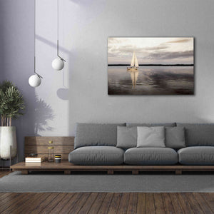 'Sail Away Sailboat' by Lori Deiter, Canvas Wall Art,60 x 40