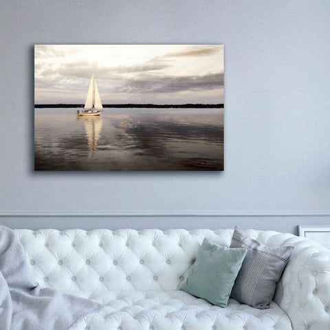 Image of 'Sail Away Sailboat' by Lori Deiter, Canvas Wall Art,60 x 40