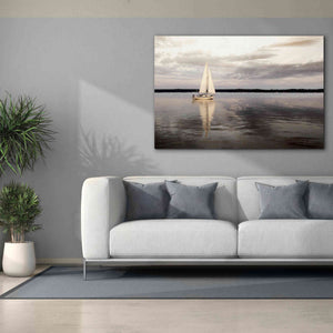 'Sail Away Sailboat' by Lori Deiter, Canvas Wall Art,60 x 40