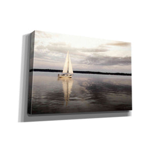 'Sail Away Sailboat' by Lori Deiter, Canvas Wall Art