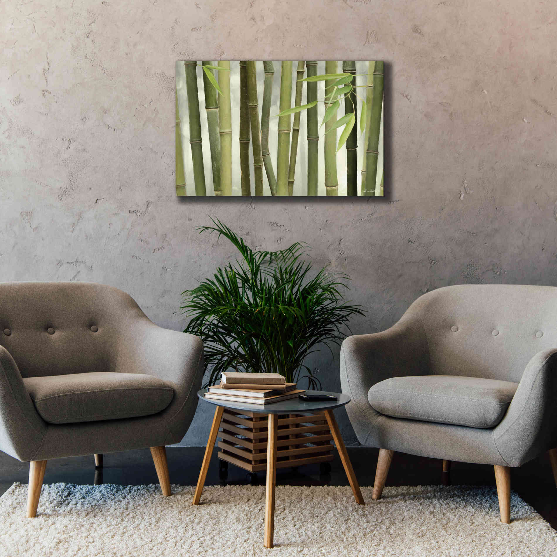 'Backlit Bamboo I' by Lori Deiter, Canvas Wall Art,40 x 26