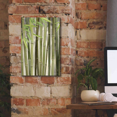 Image of 'Backlit Bamboo II' by Lori Deiter, Canvas Wall Art,12 x 18