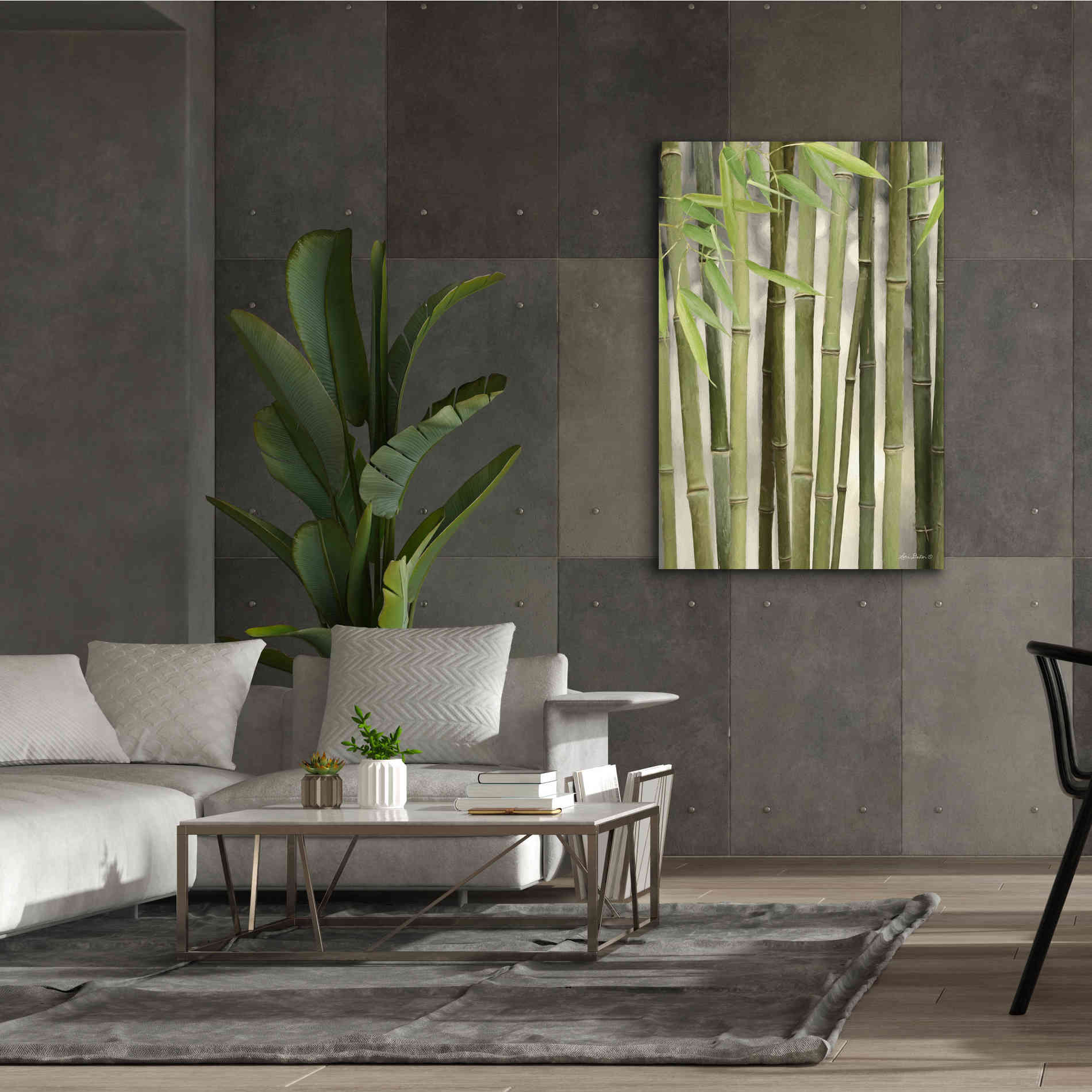 'Backlit Bamboo II' by Lori Deiter, Canvas Wall Art,40 x 60