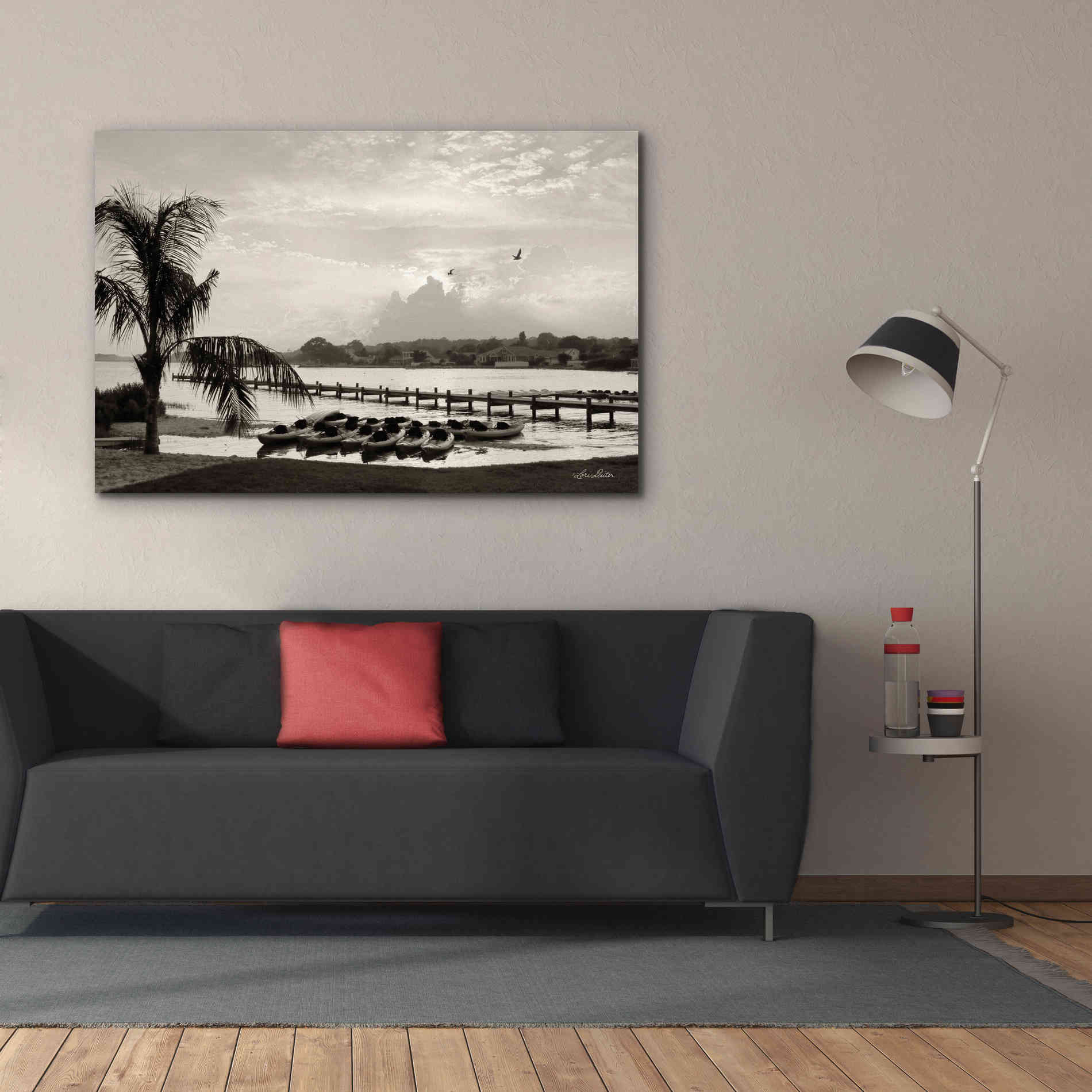 'Brewing Storm' by Lori Deiter, Canvas Wall Art,60 x 40