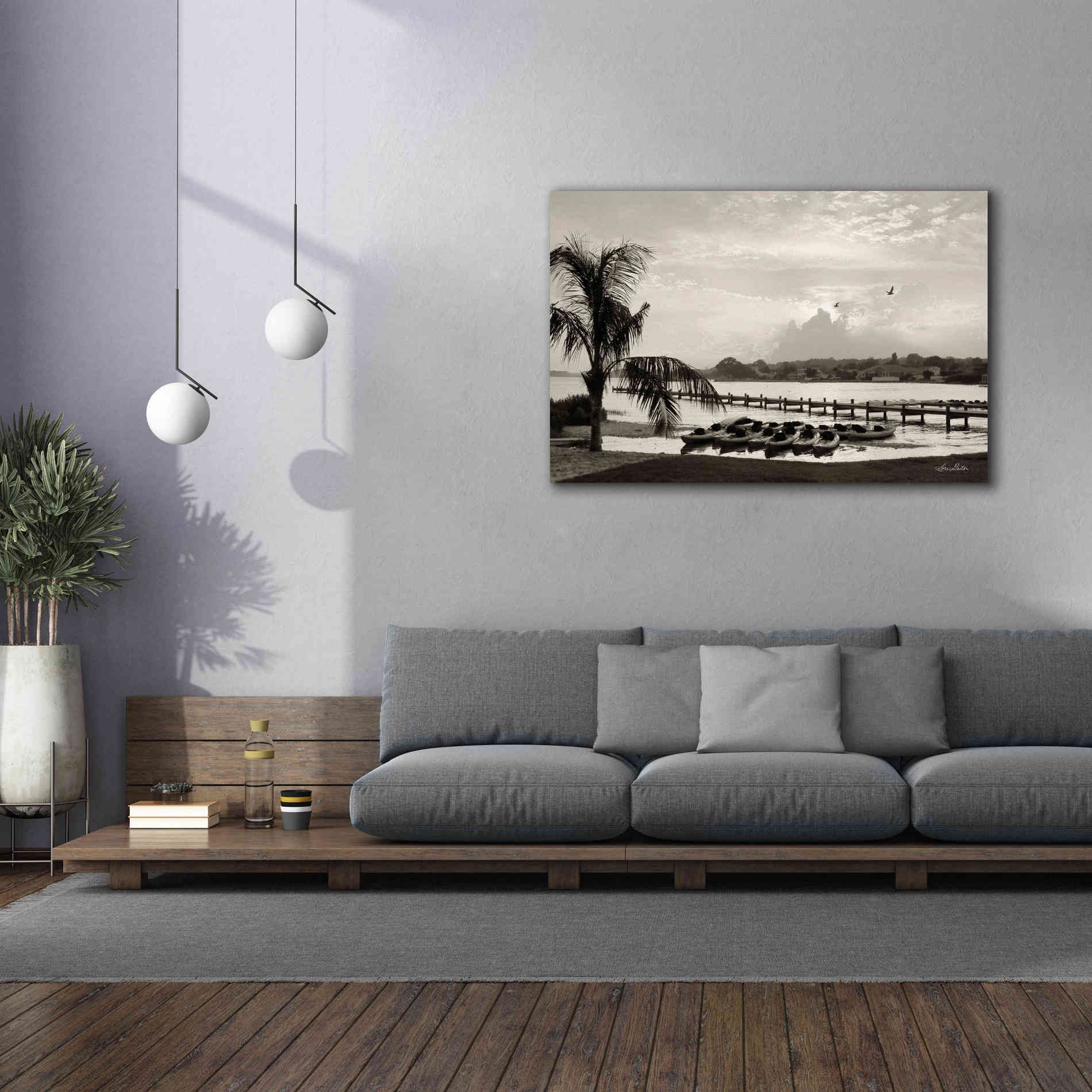 'Brewing Storm' by Lori Deiter, Canvas Wall Art,60 x 40