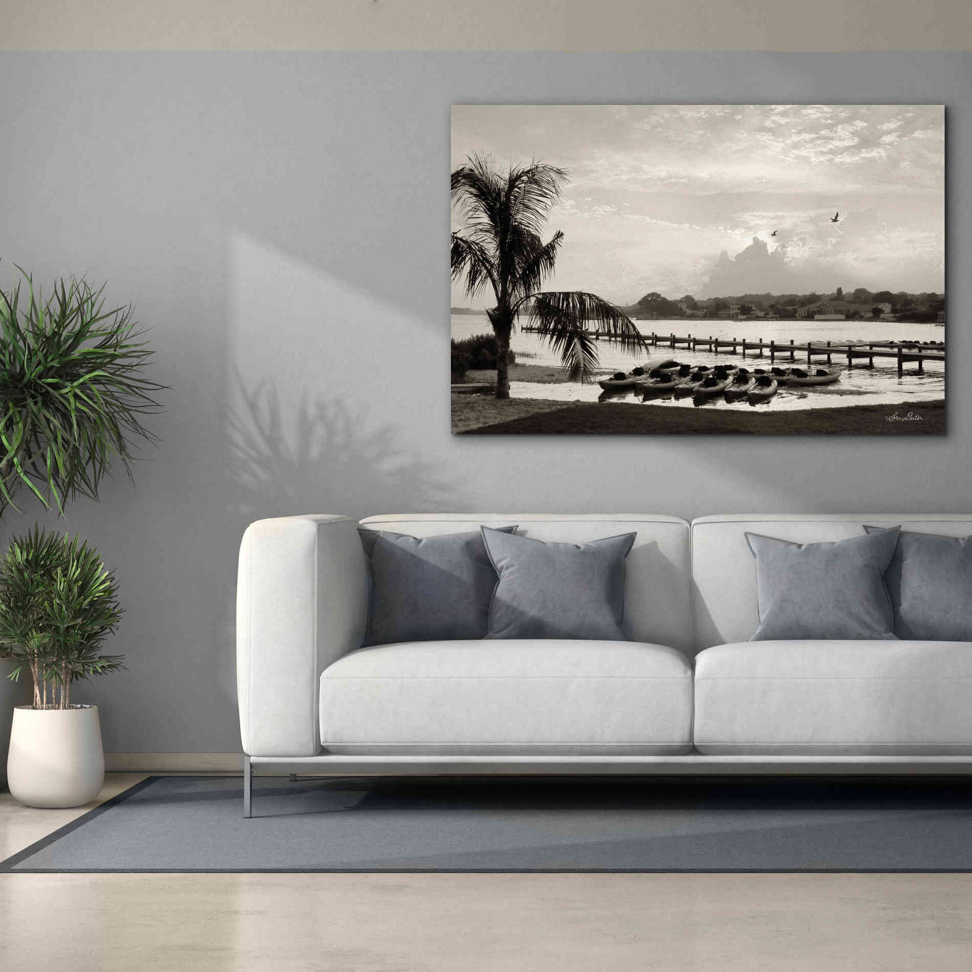 'Brewing Storm' by Lori Deiter, Canvas Wall Art,60 x 40