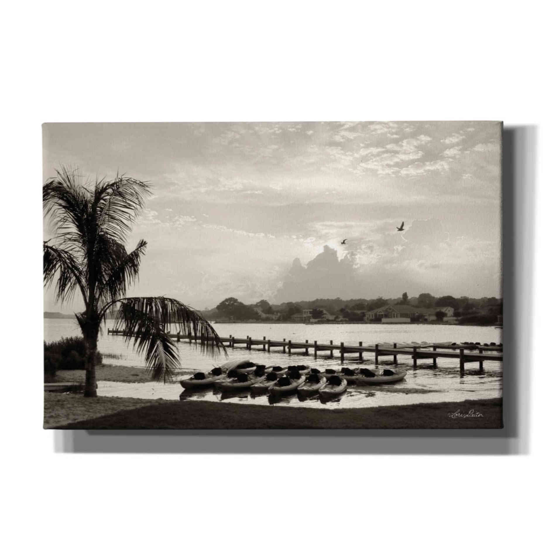 'Brewing Storm' by Lori Deiter, Canvas Wall Art