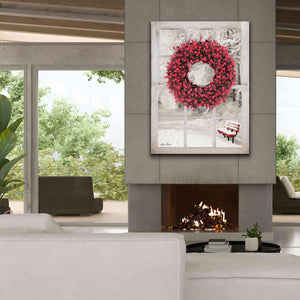 'Beaded Wreath View I' by Lori Deiter, Canvas Wall Art,40 x 54