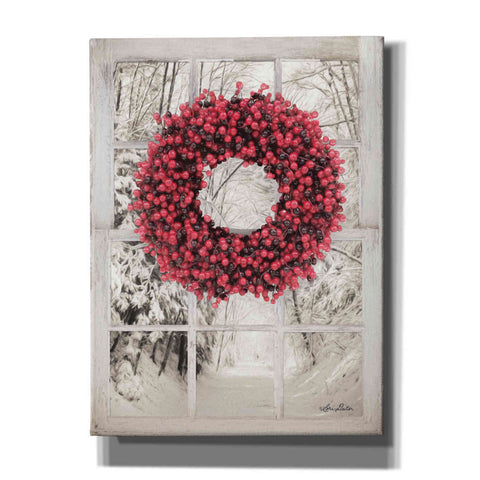Image of 'Beaded Wreath View II' by Lori Deiter, Canvas Wall Art