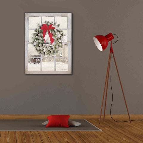 Image of 'On the Farm Window View' by Lori Deiter, Canvas Wall Art,26 x 34