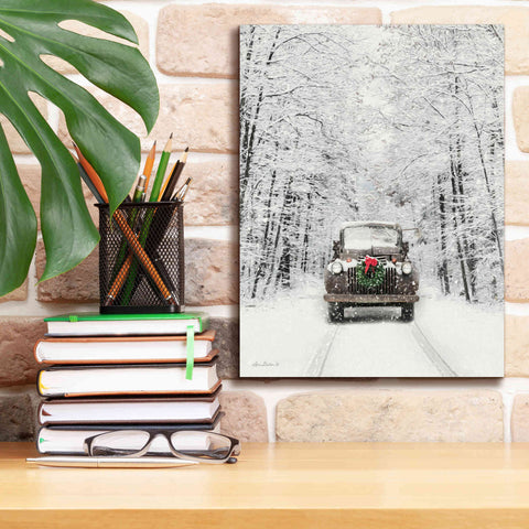 Image of 'Antique Christmas' by Lori Deiter, Canvas Wall Art,12 x 16