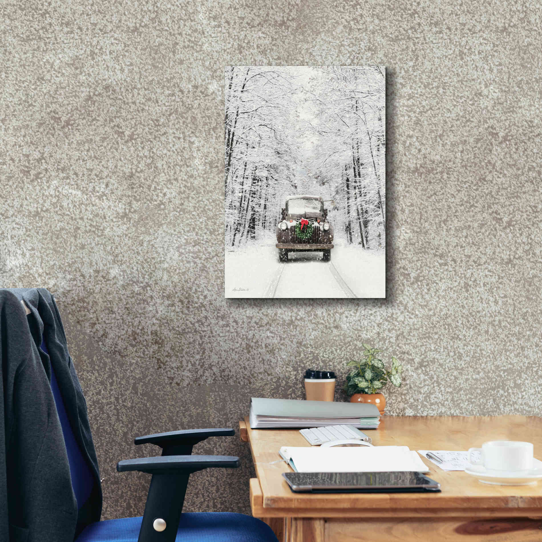 'Antique Christmas' by Lori Deiter, Canvas Wall Art,18 x 26