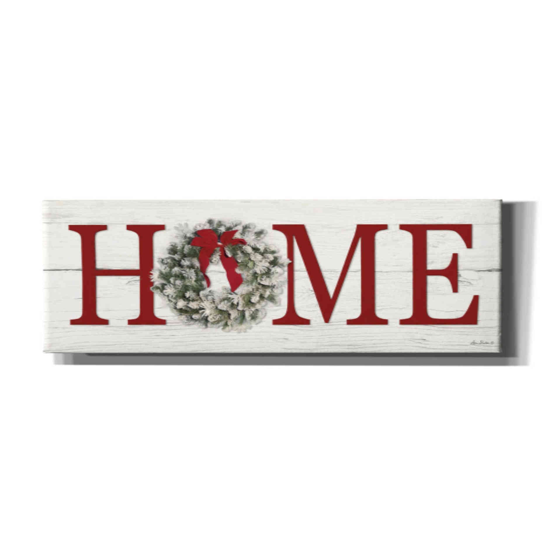 'Christmas Home' by Lori Deiter, Canvas Wall Art