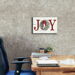 'Christmas Joy' by Lori Deiter, Canvas Wall Art,18 x 12