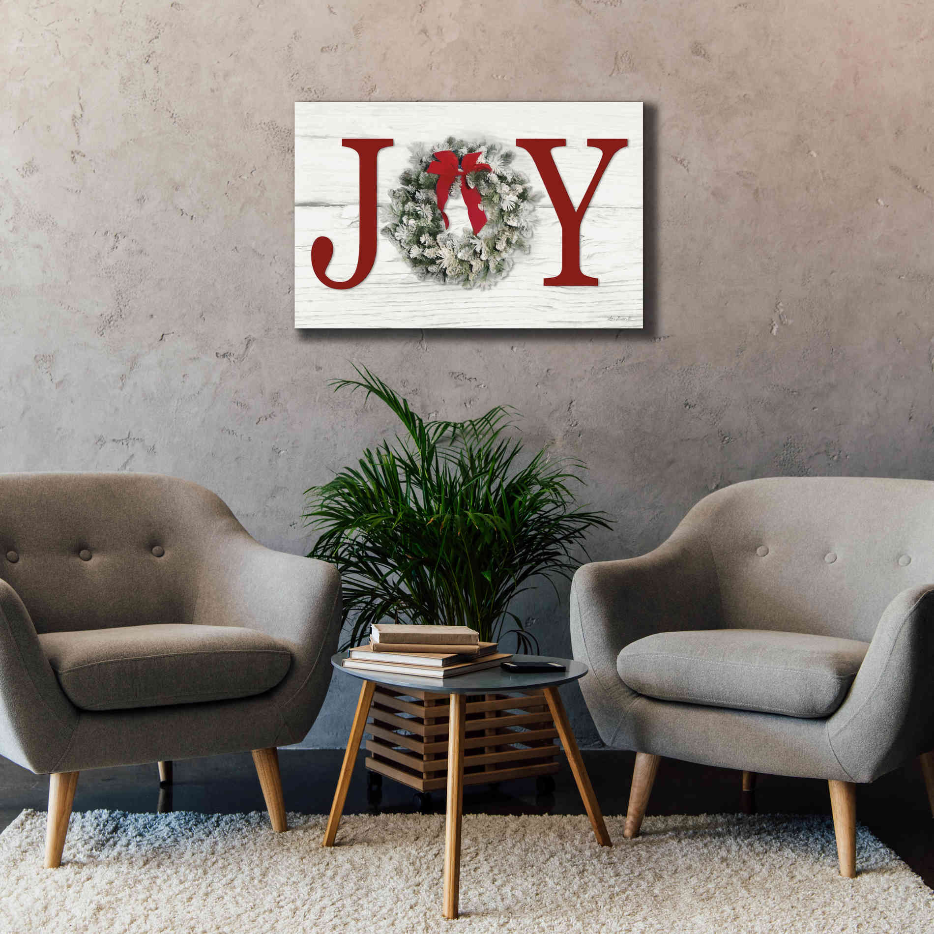 'Christmas Joy' by Lori Deiter, Canvas Wall Art,40 x 26