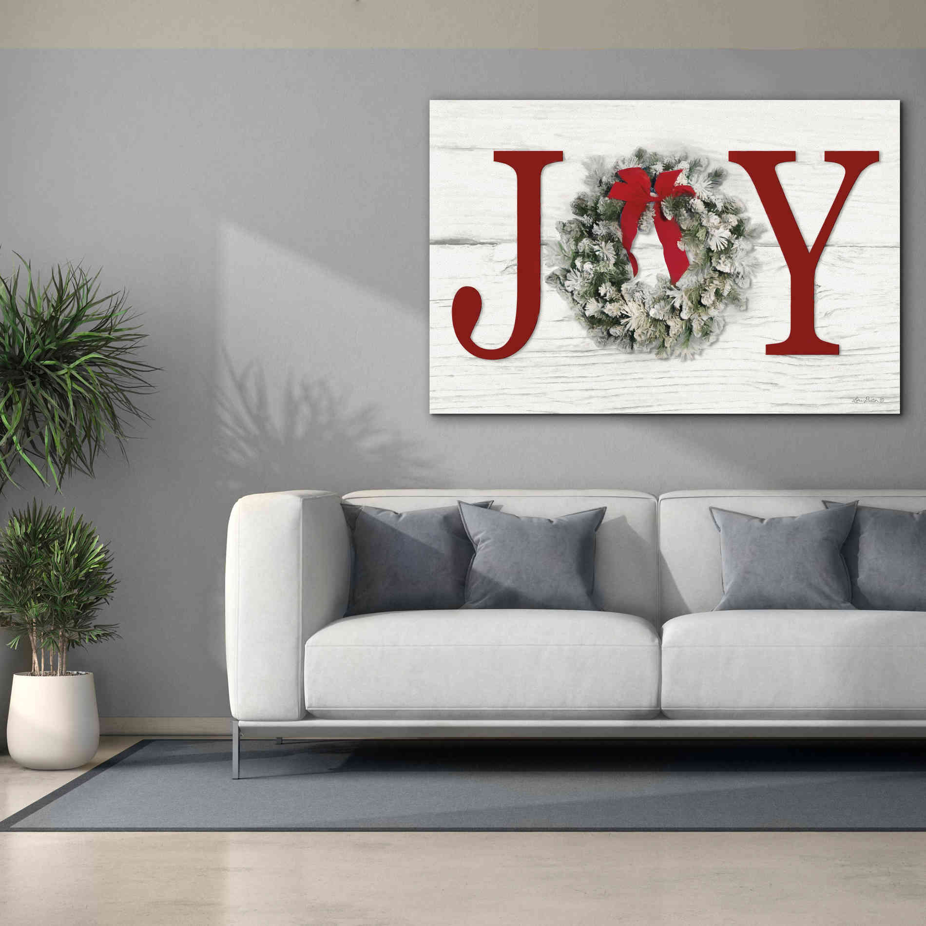 'Christmas Joy' by Lori Deiter, Canvas Wall Art,60 x 40