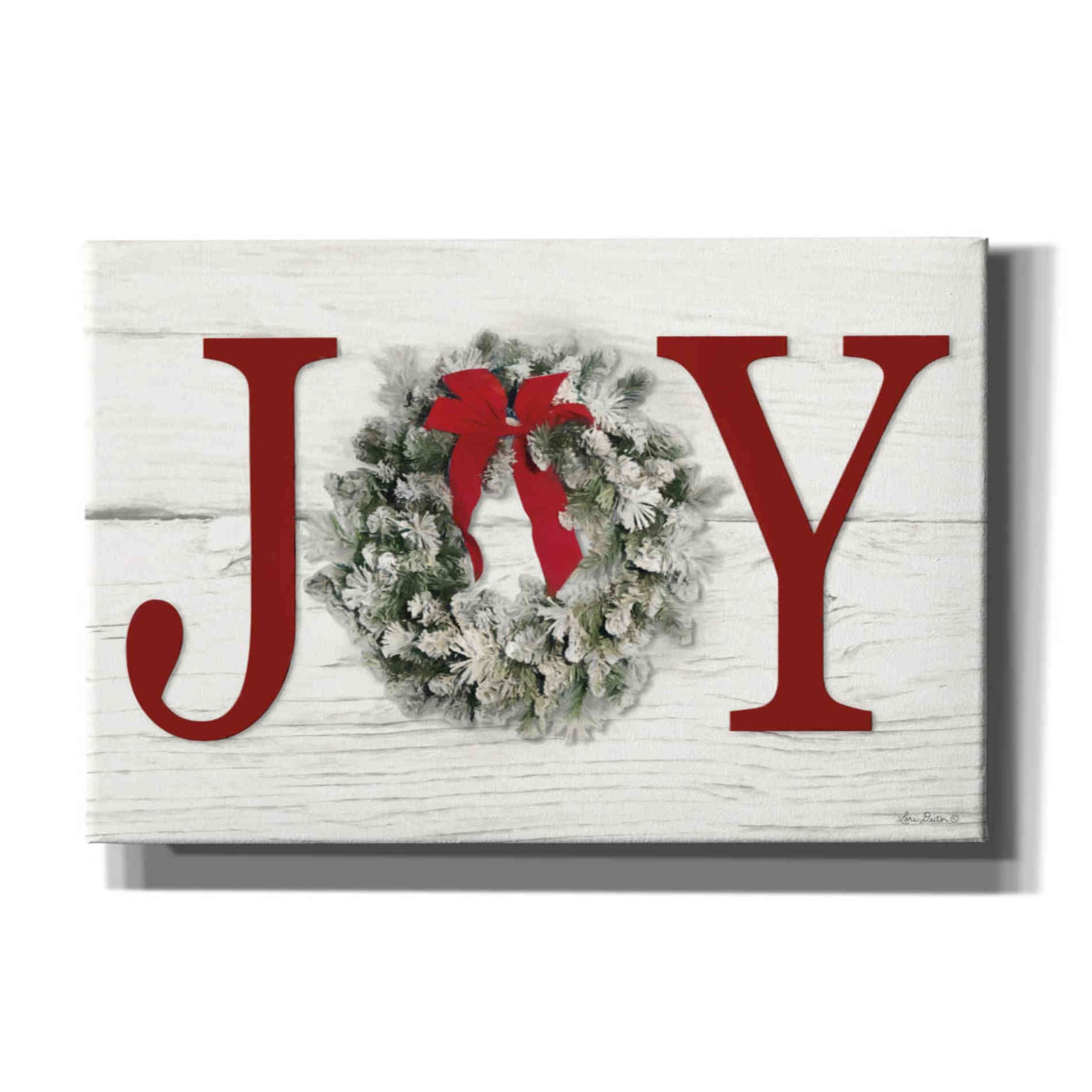 'Christmas Joy' by Lori Deiter, Canvas Wall Art