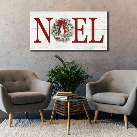 Image of 'Christmas Noel' by Lori Deiter, Canvas Wall Art,60 x 30