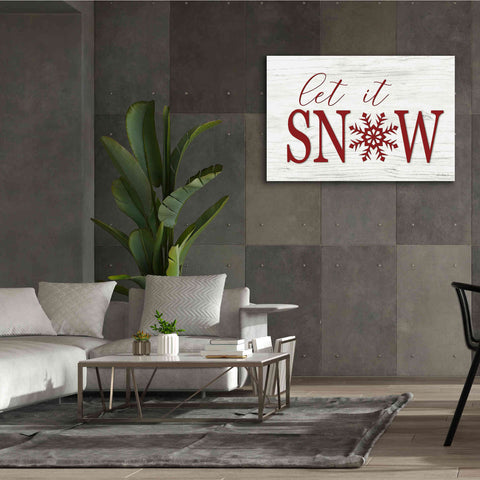 Image of 'Let It Snow 2' by Lori Deiter, Canvas Wall Art,60 x 40