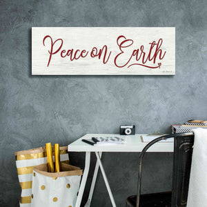 'Peace on Earth' by Lori Deiter, Canvas Wall Art,36 x 12