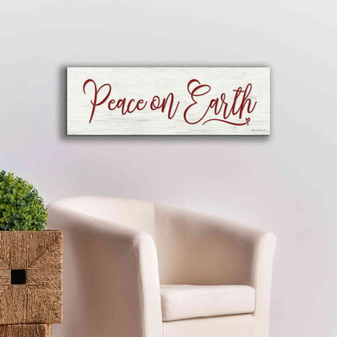 Image of 'Peace on Earth' by Lori Deiter, Canvas Wall Art,36 x 12