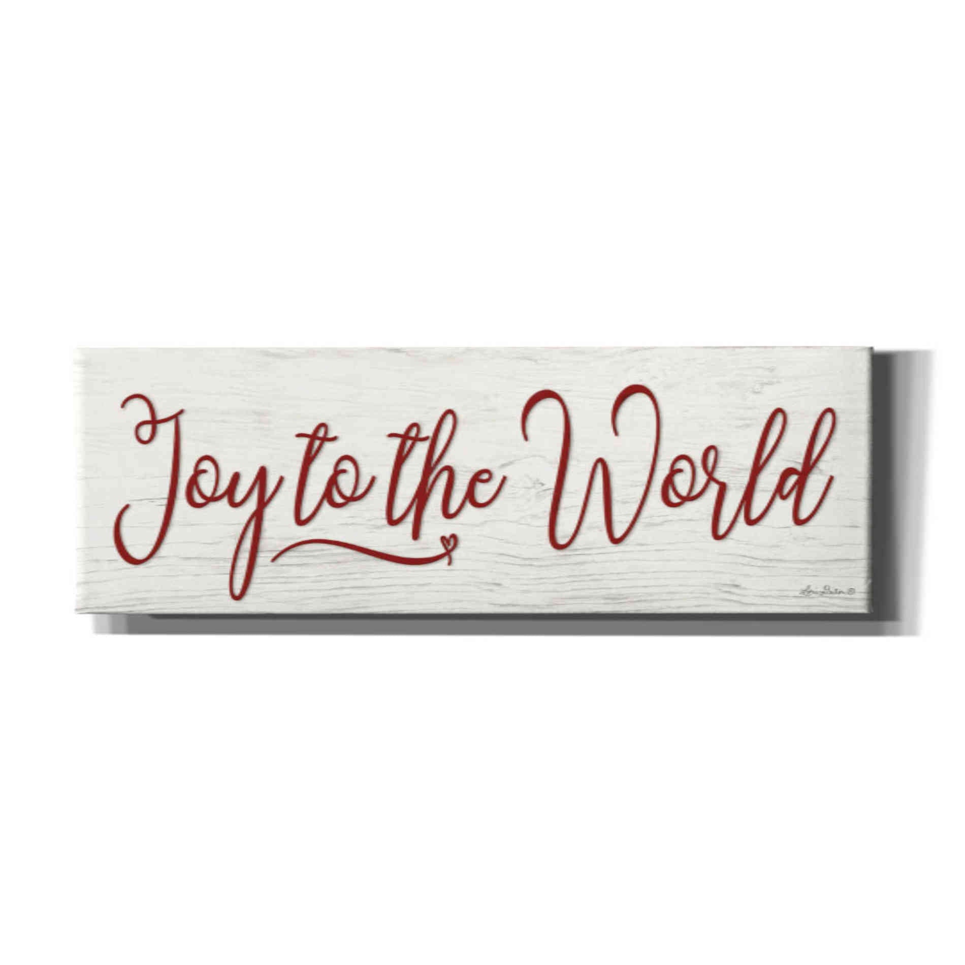 'Joy to the World' by Lori Deiter, Canvas Wall Art