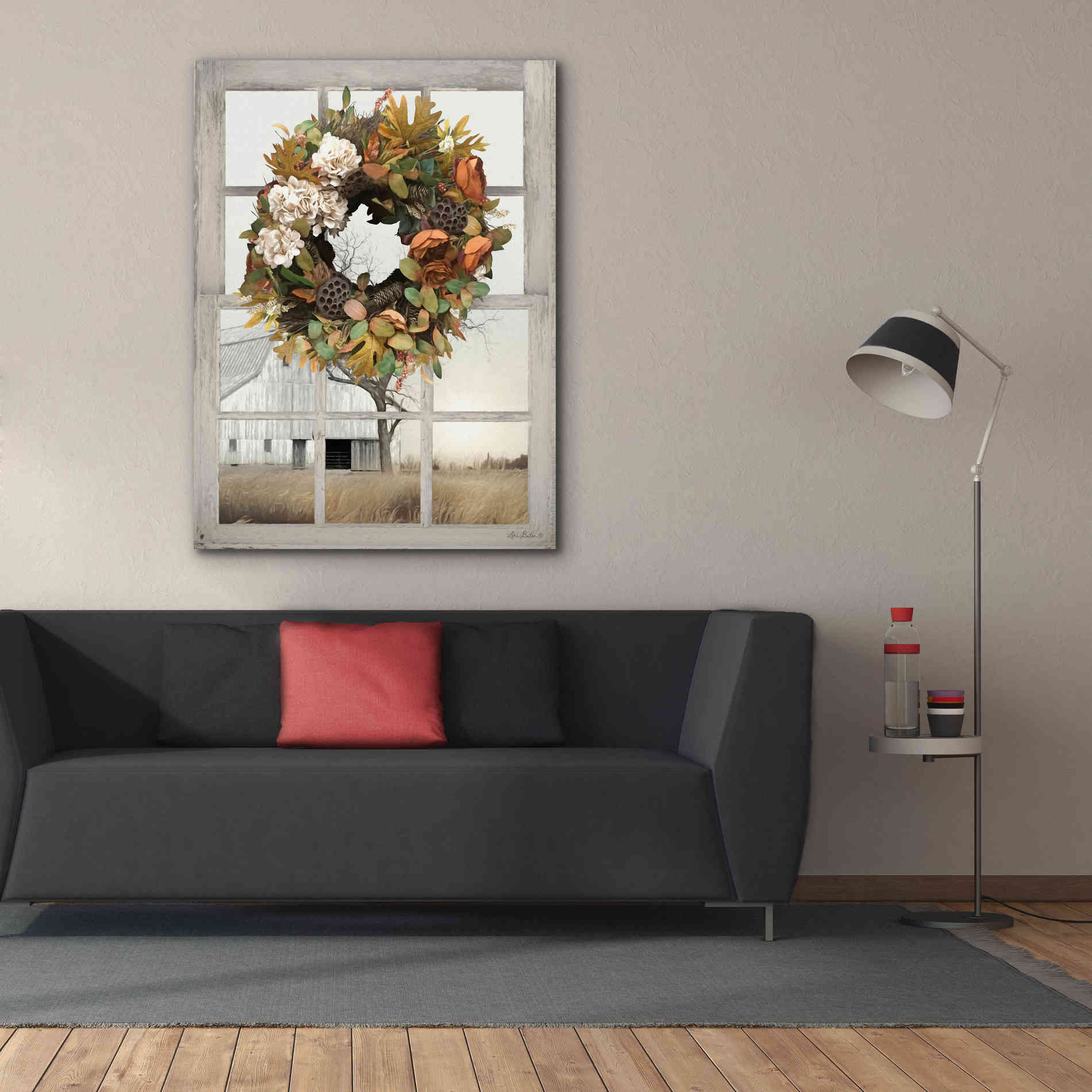 'Fall Window View I' by Lori Deiter, Canvas Wall Art,40 x 54