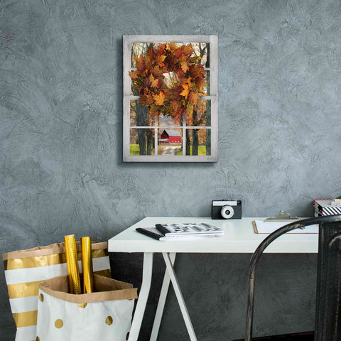 Image of 'Fall Window View II' by Lori Deiter, Canvas Wall Art,12 x 16