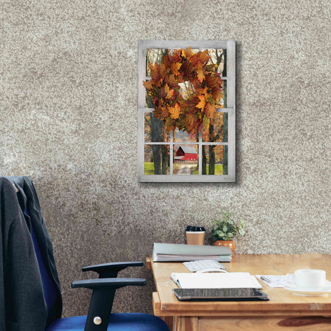 Image of 'Fall Window View II' by Lori Deiter, Canvas Wall Art,18 x 26