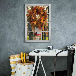 'Fall Window View II' by Lori Deiter, Canvas Wall Art,18 x 26