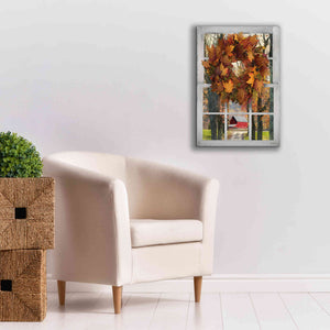 'Fall Window View II' by Lori Deiter, Canvas Wall Art,18 x 26