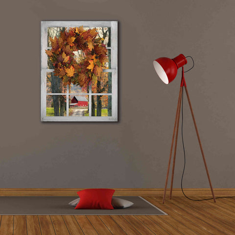 Image of 'Fall Window View II' by Lori Deiter, Canvas Wall Art,26 x 34