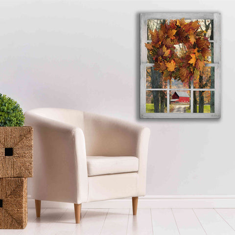 Image of 'Fall Window View II' by Lori Deiter, Canvas Wall Art,26 x 34