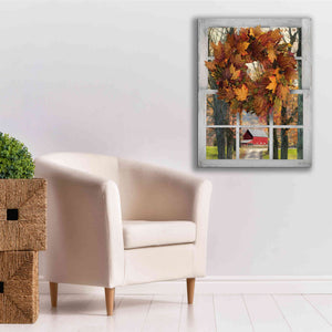 'Fall Window View II' by Lori Deiter, Canvas Wall Art,26 x 34