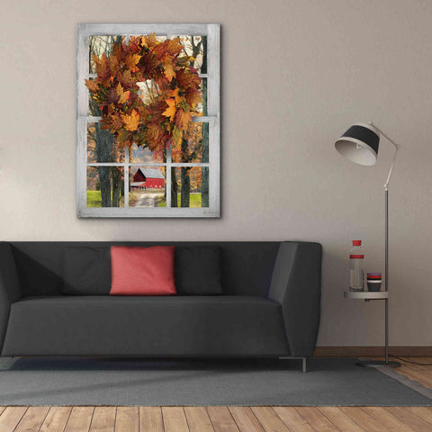 Image of 'Fall Window View II' by Lori Deiter, Canvas Wall Art,40 x 54