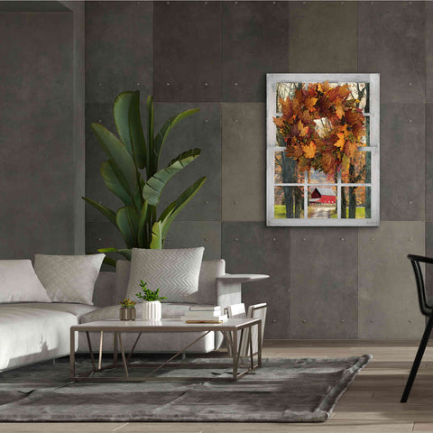 Image of 'Fall Window View II' by Lori Deiter, Canvas Wall Art,40 x 54