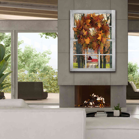 Image of 'Fall Window View II' by Lori Deiter, Canvas Wall Art,40 x 54