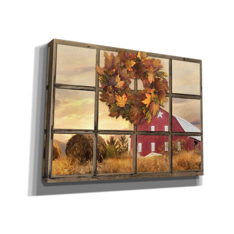 Image of 'Fall Window View' by Lori Deiter, Canvas Wall Art