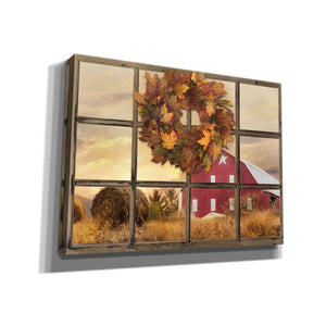 'Fall Window View' by Lori Deiter, Canvas Wall Art