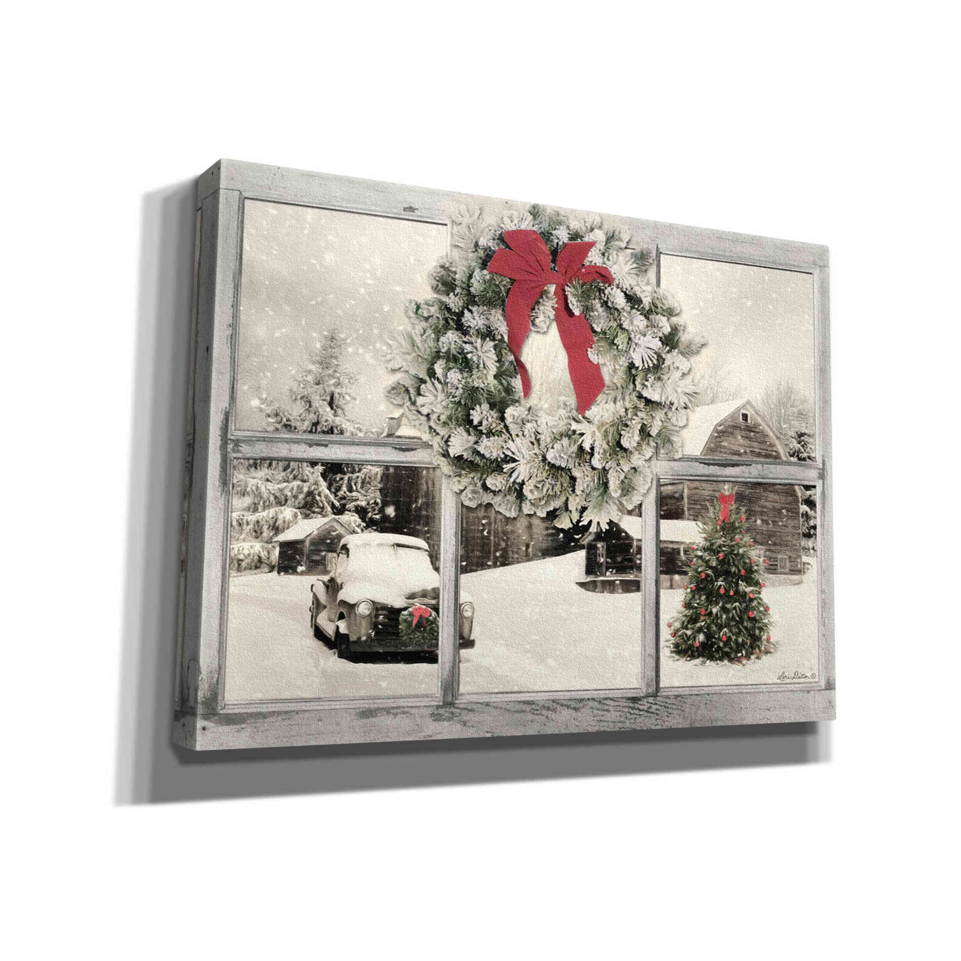 'It's Cold Outside' by Lori Deiter, Canvas Wall Art