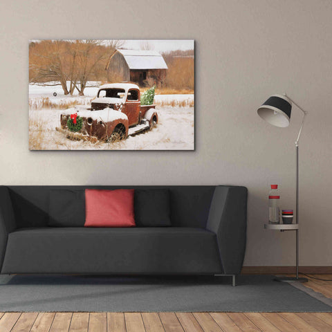 Image of 'Christmas Lawn Ornament' by Lori Deiter, Canvas Wall Art,60 x 40