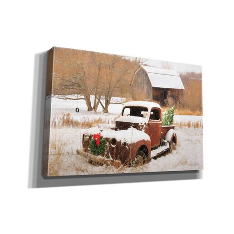 Image of 'Christmas Lawn Ornament' by Lori Deiter, Canvas Wall Art