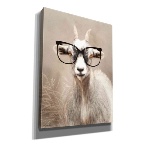 Image of 'See Clearly Goat' by Lori Deiter, Canvas Wall Art