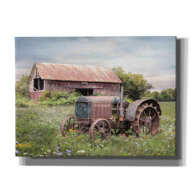 'Clayton Tractor' by Lori Deiter, Canvas Wall Art