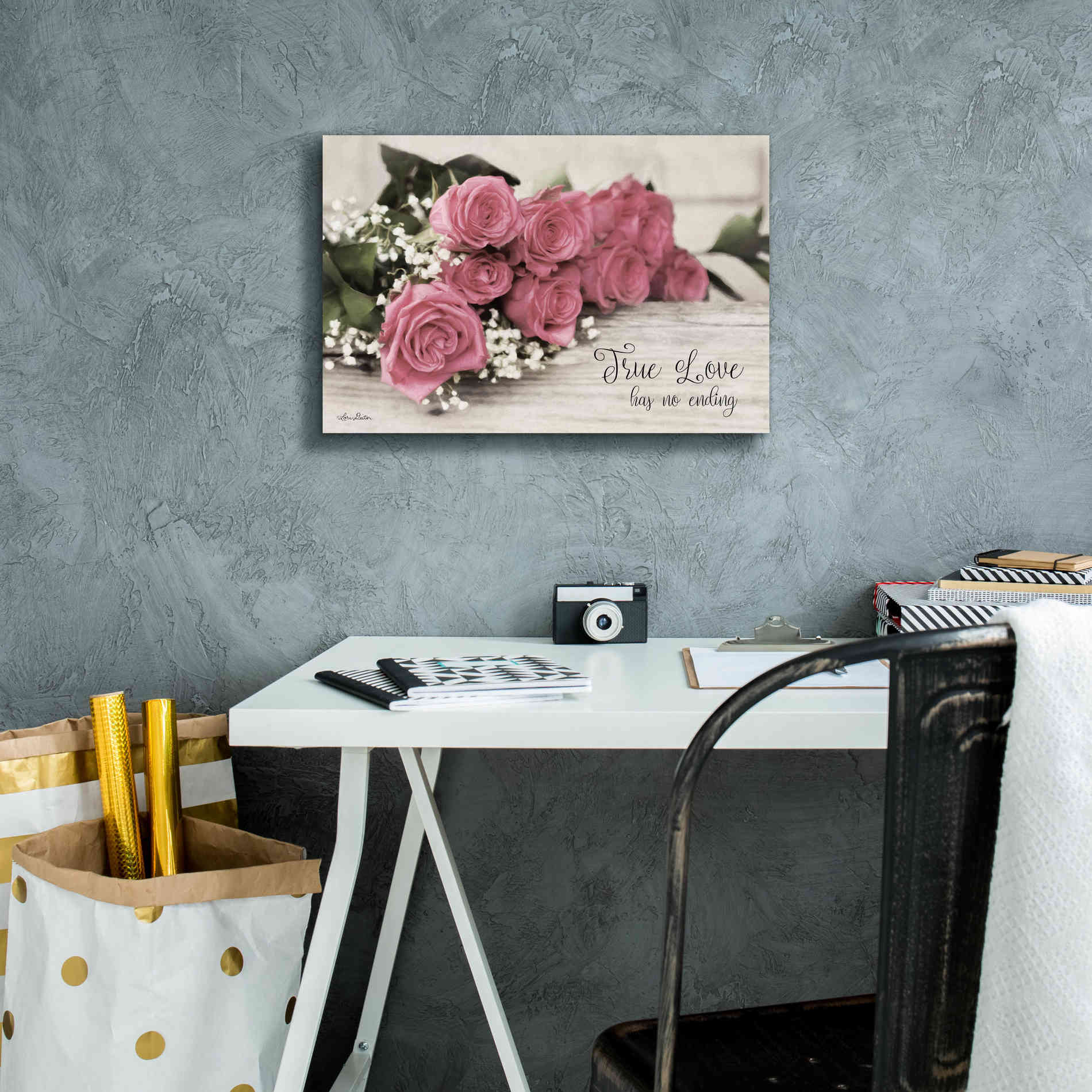 'True Love' by Lori Deiter, Canvas Wall Art,18 x 12