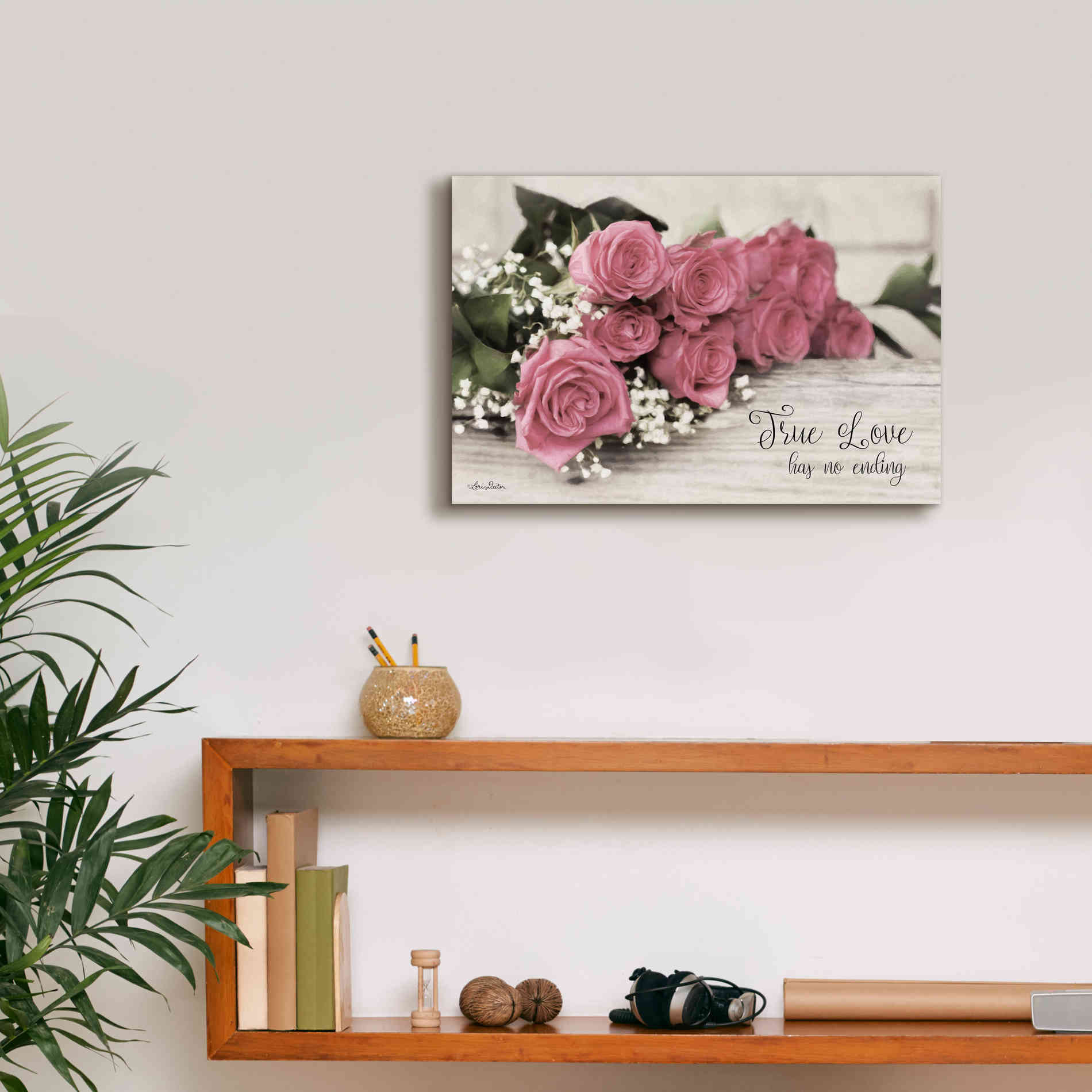 'True Love' by Lori Deiter, Canvas Wall Art,18 x 12