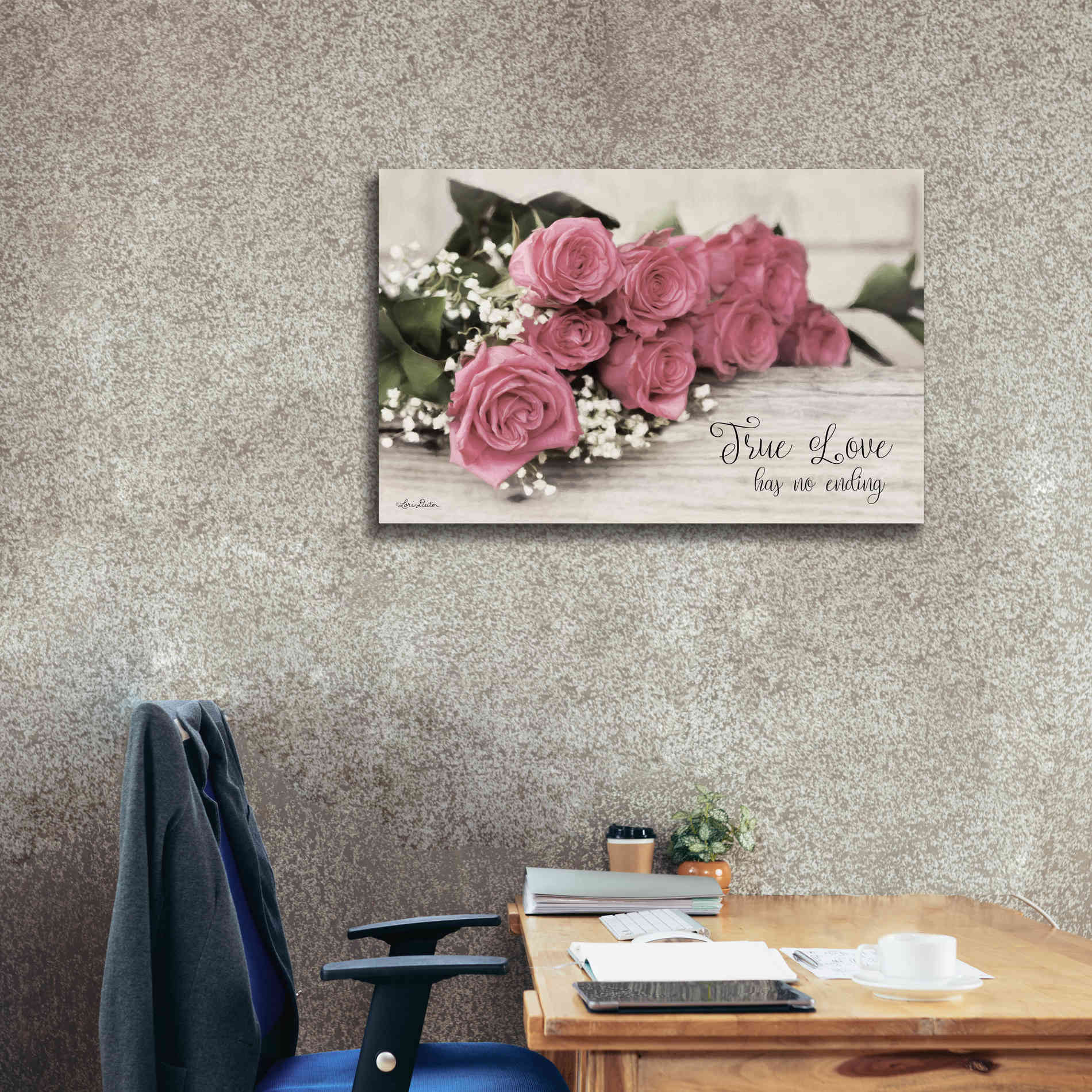 'True Love' by Lori Deiter, Canvas Wall Art,40 x 26